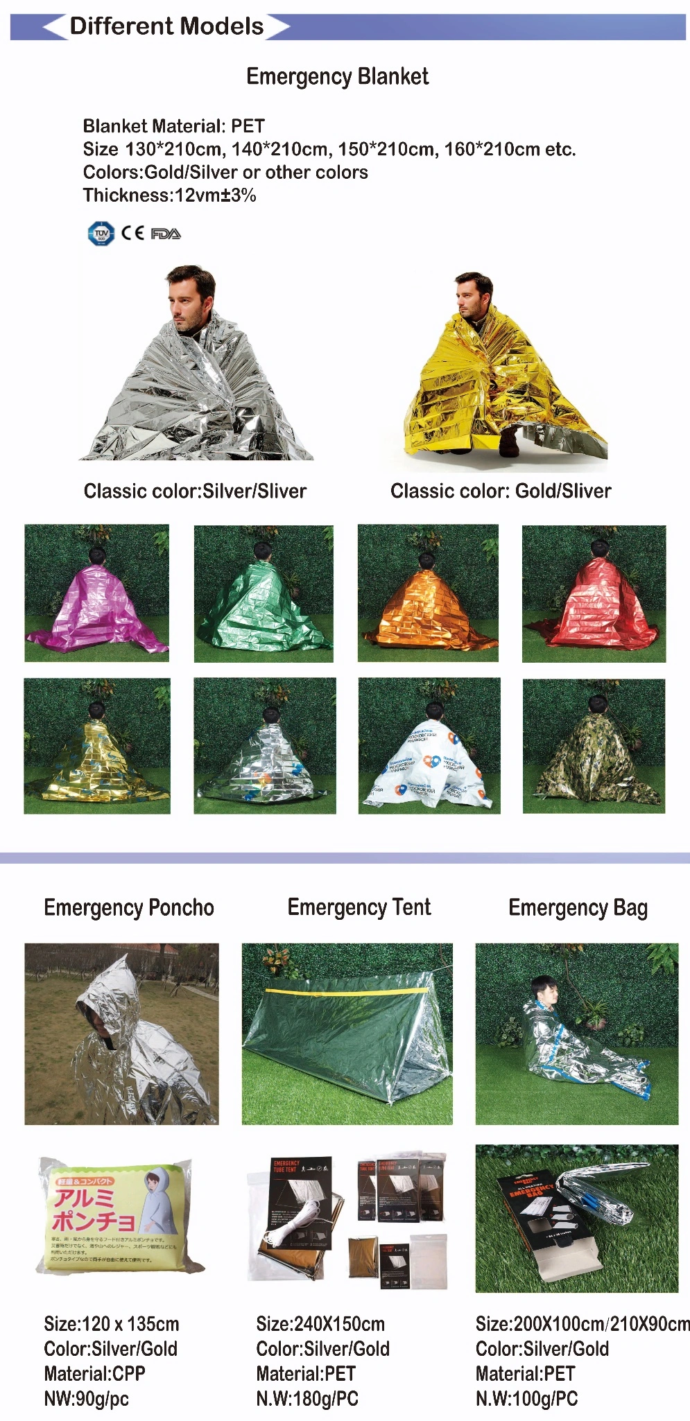 Army Military Portable Outdoor Survival First Aid Disaster Emergency Bags Kits