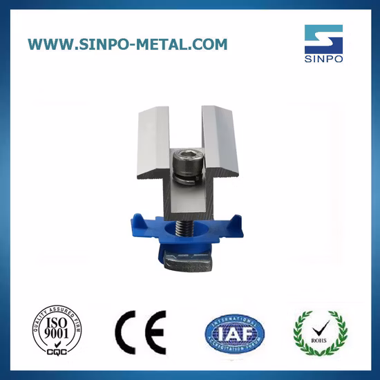 China Customized Aluminium Adjustable Photo Voltaic Panel Support, Solar Accessories
