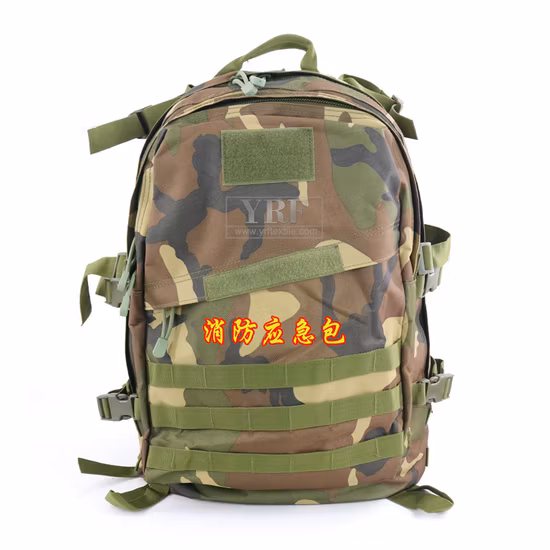 Orange Emergency Bag First Aid Backpack Empty Medical First Aid Bag Treatment First Responder Trauma Bag 38 Pieces for Icrc Material