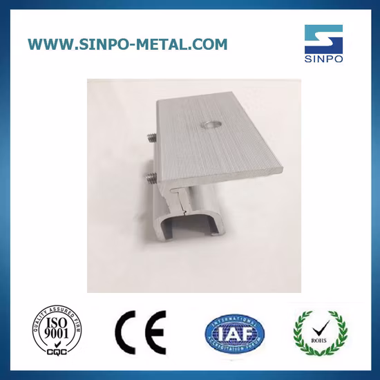 Standing Seam Metal Roof Solar Panel Aluminum Mounting Clips Accessories