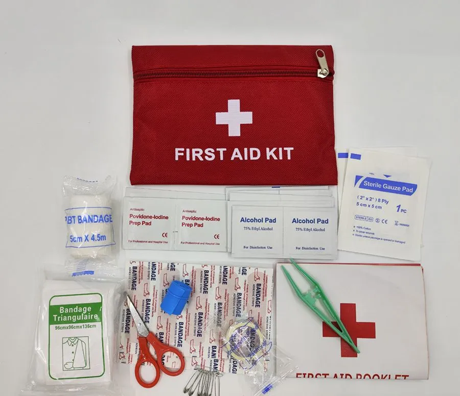 Nuokang out Bag Emergency Survival Gear Outdoor Survival Kit Tactical Sos First Aid Kit