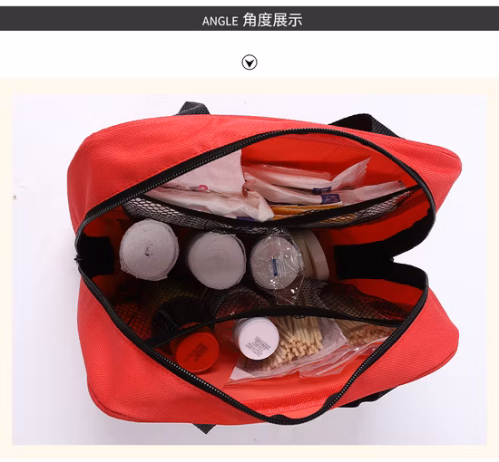High Quality Wholesale Customized Square Cabin Hospital Emergency Response Survival Tool Kit Set and First Aid Kit with Penlight